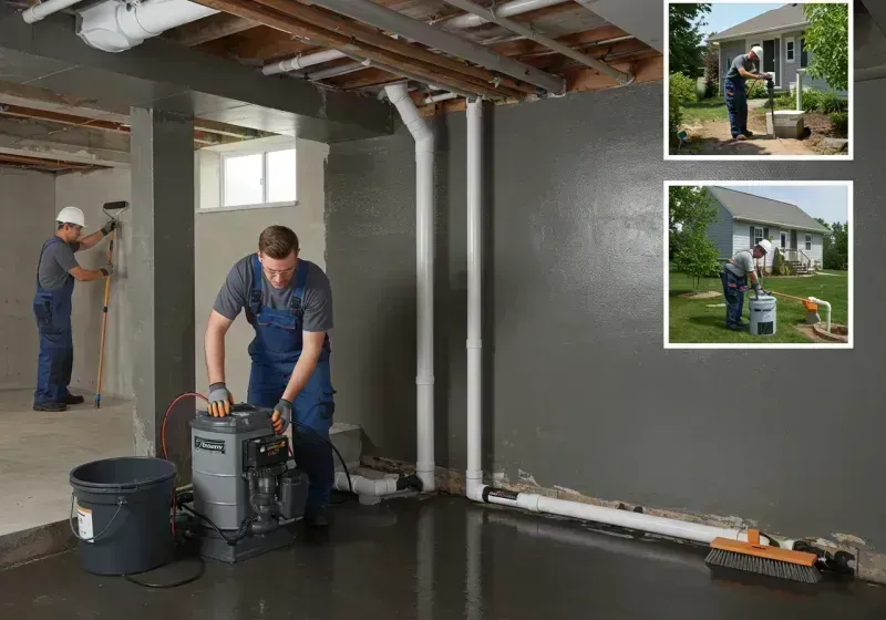 Basement Waterproofing and Flood Prevention process in Channel Lake, IL